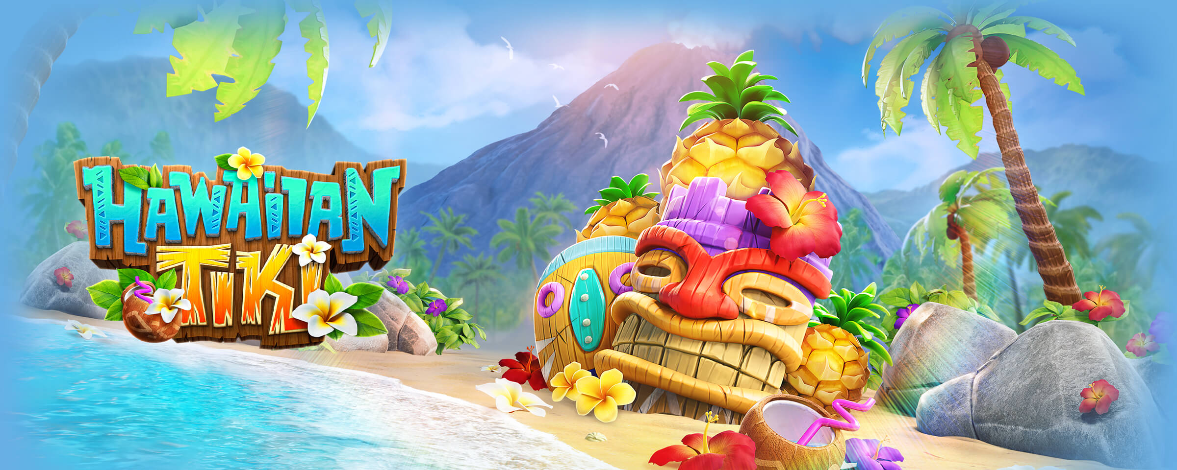 Hawaiian Tiki, PG Slots, jogos de cassino online, apostas tropicais, jackpots progressivos